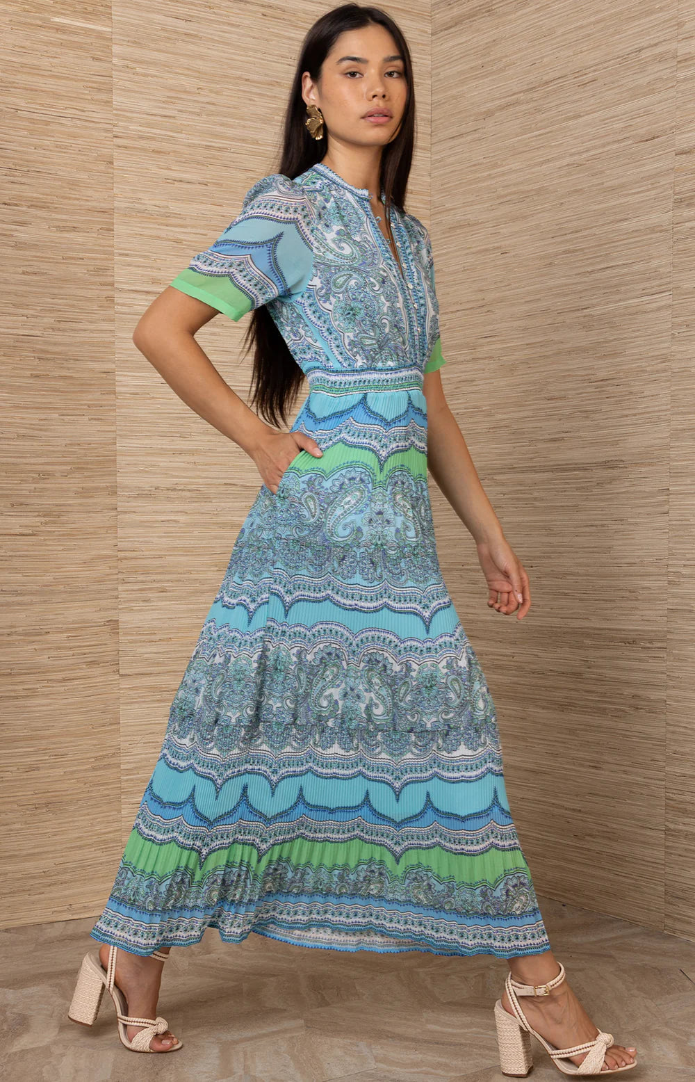 Vale Chiffon Maxi Dress