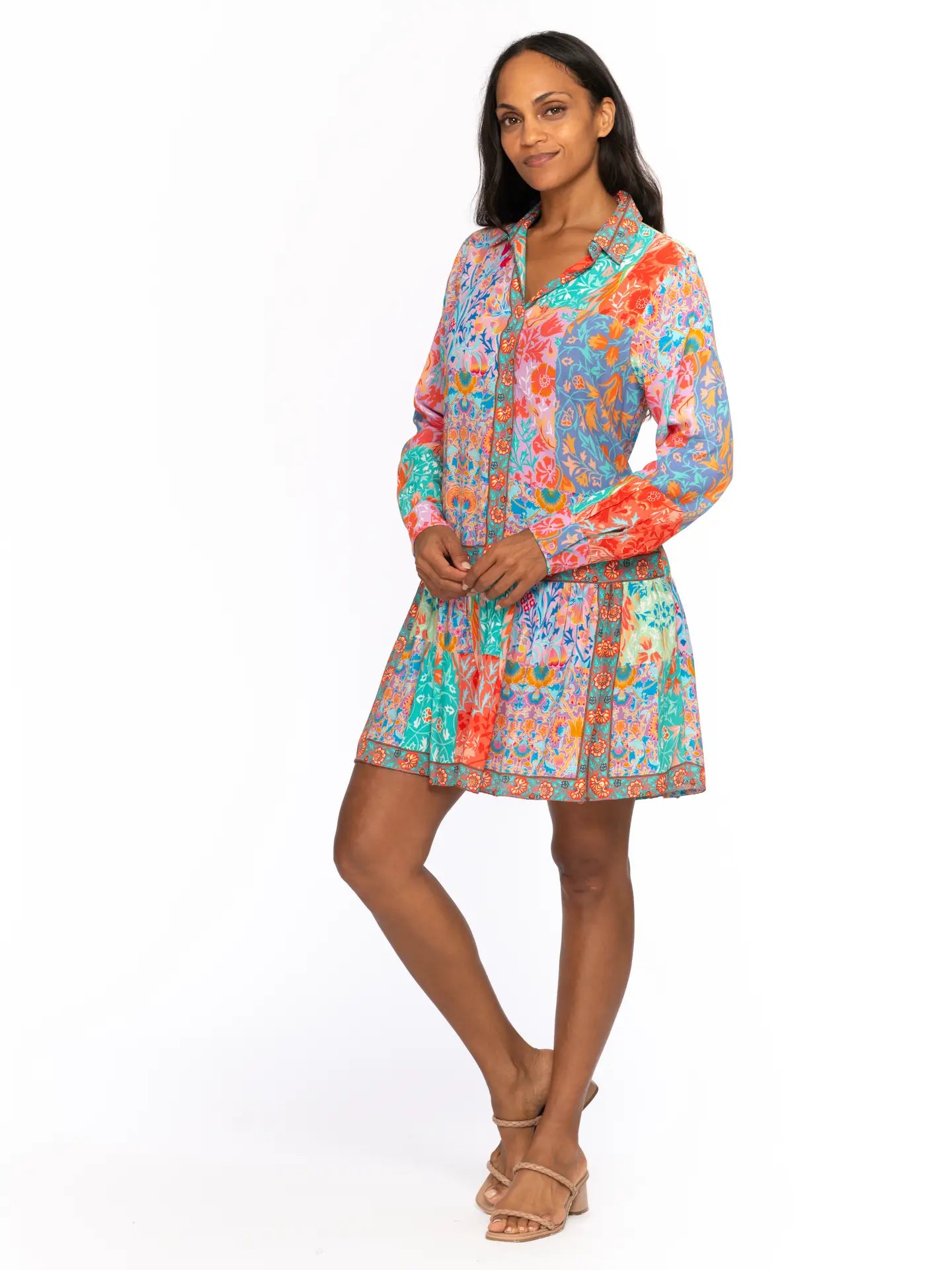 Hibiscus Hatty Flowy Dress