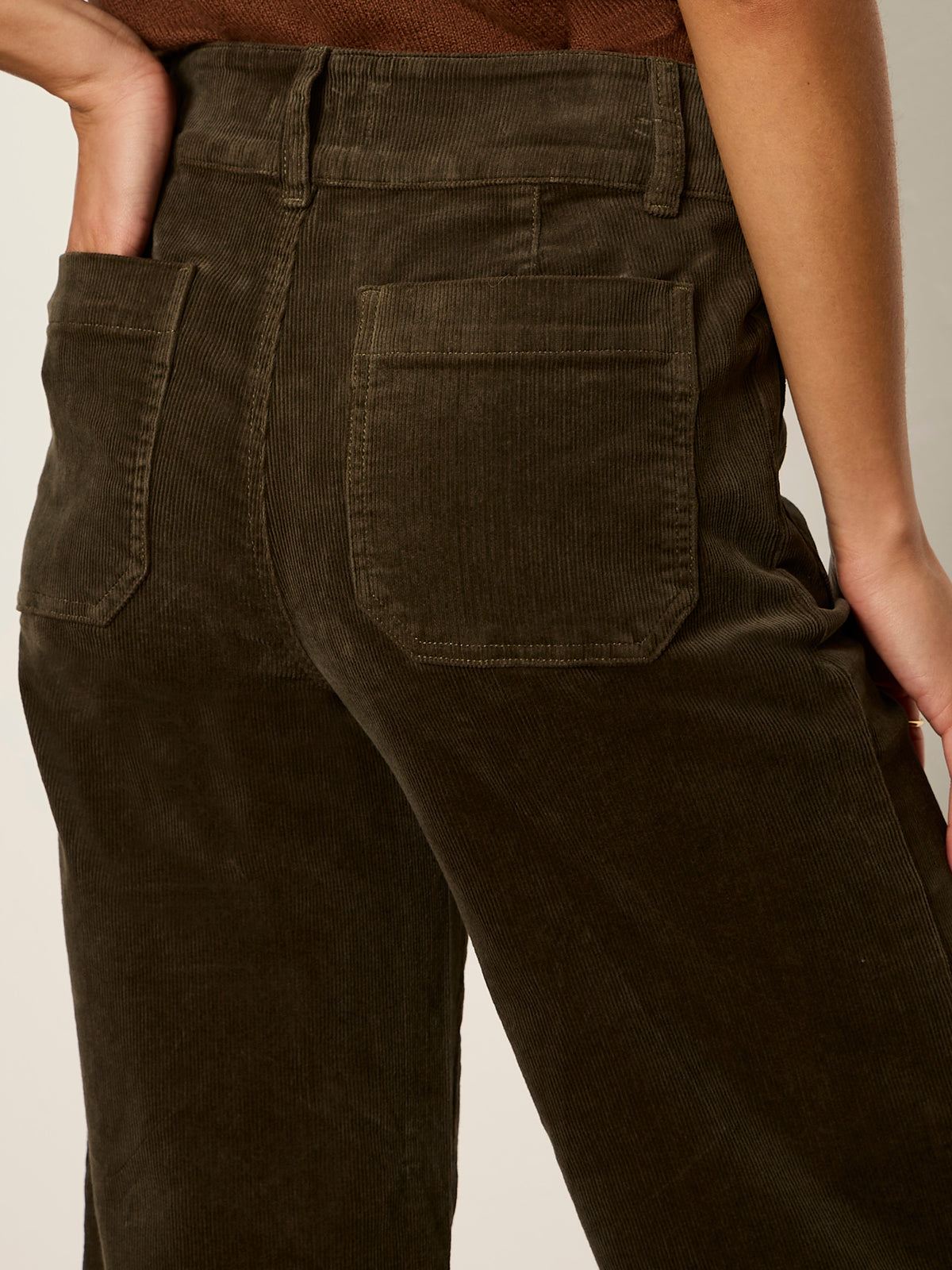 CHELSEA WIDE LEG PANT KALAMATA