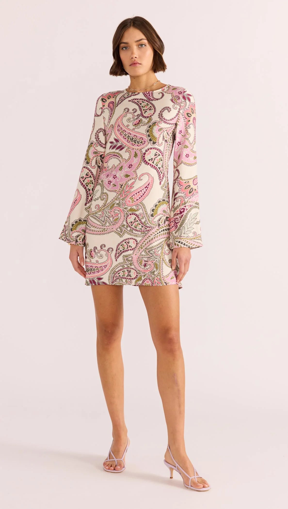 Mink Pink Paisley Print