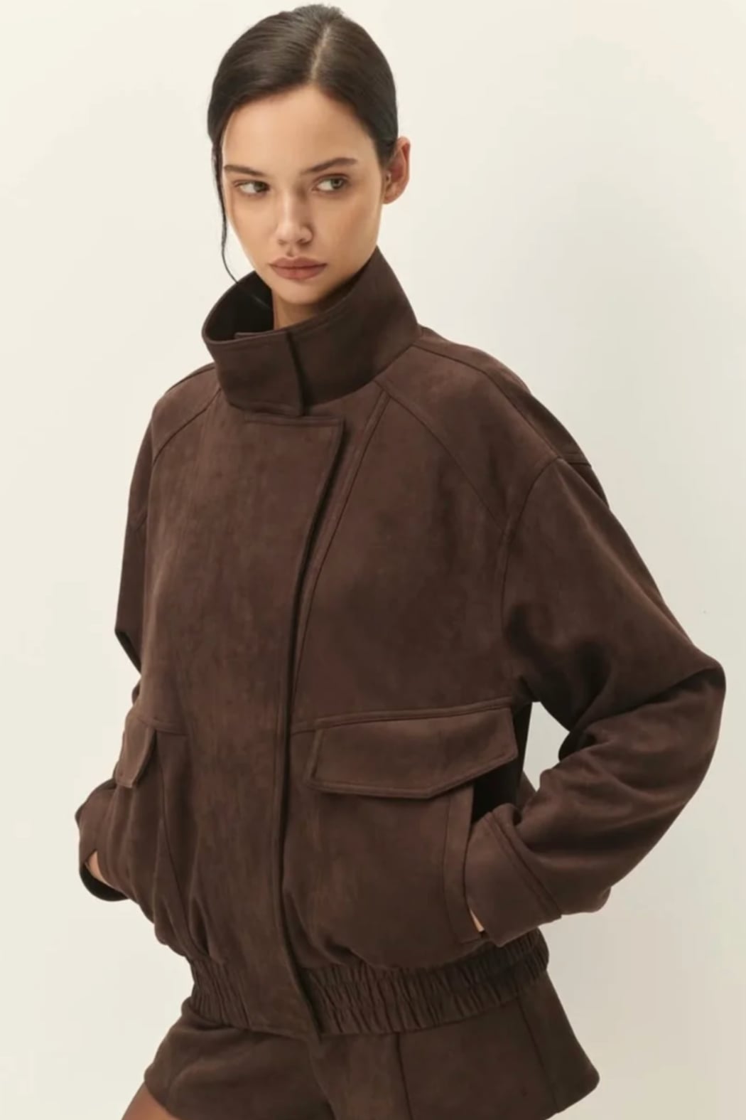 Marceau Faux Suede Jacket