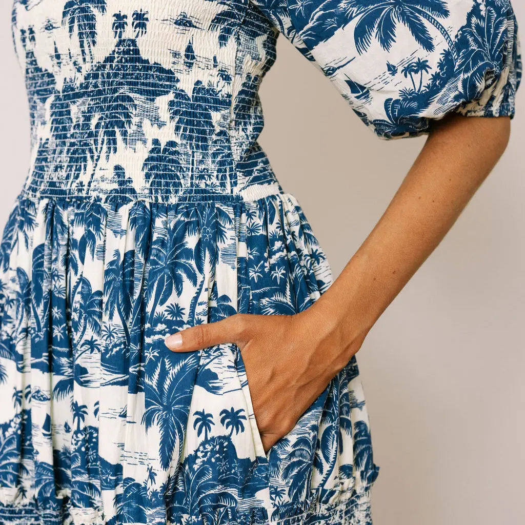 Tropical Toile Tula Dress