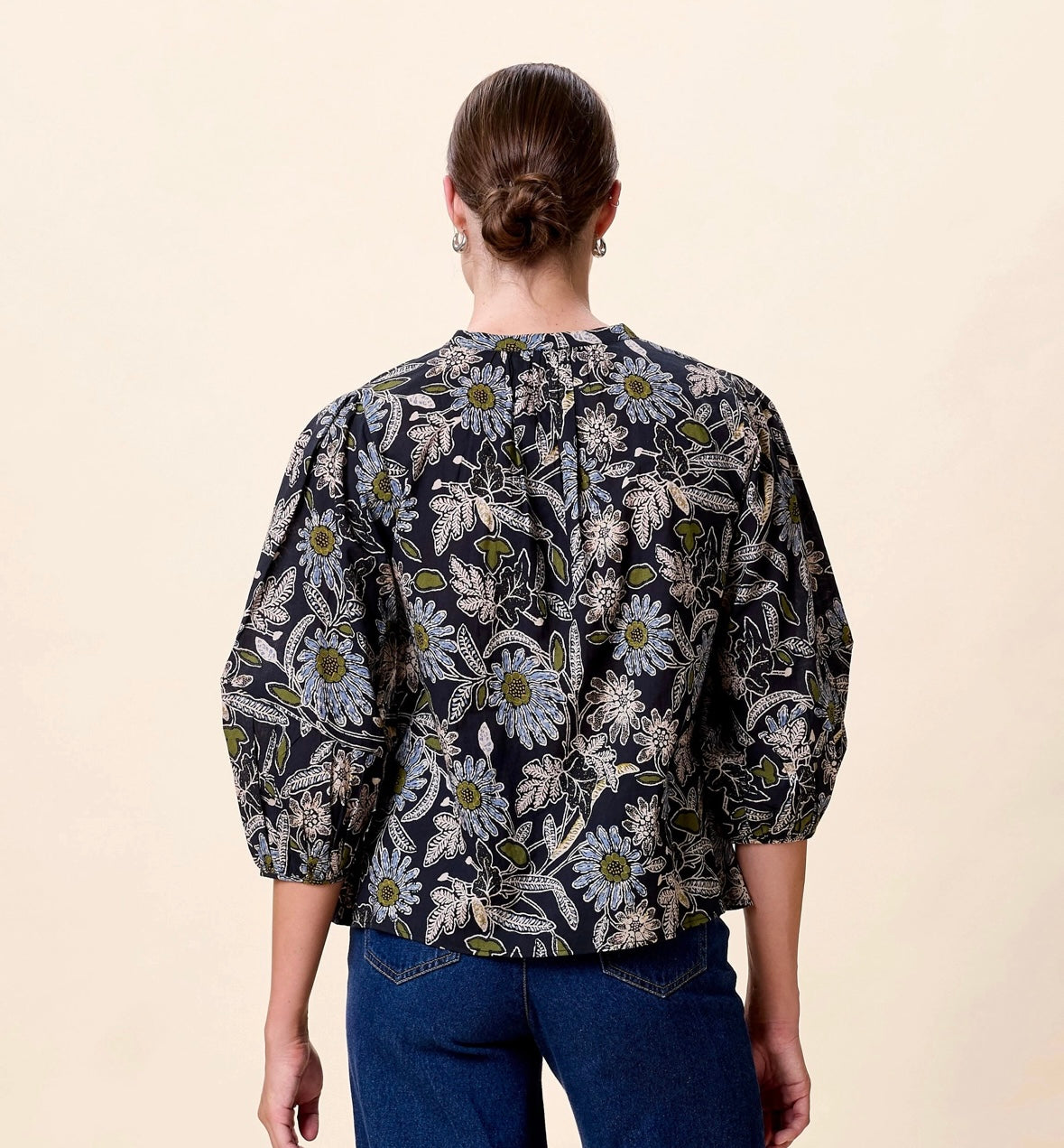 BELLE BLOUSE | DARK MAGNOLIA