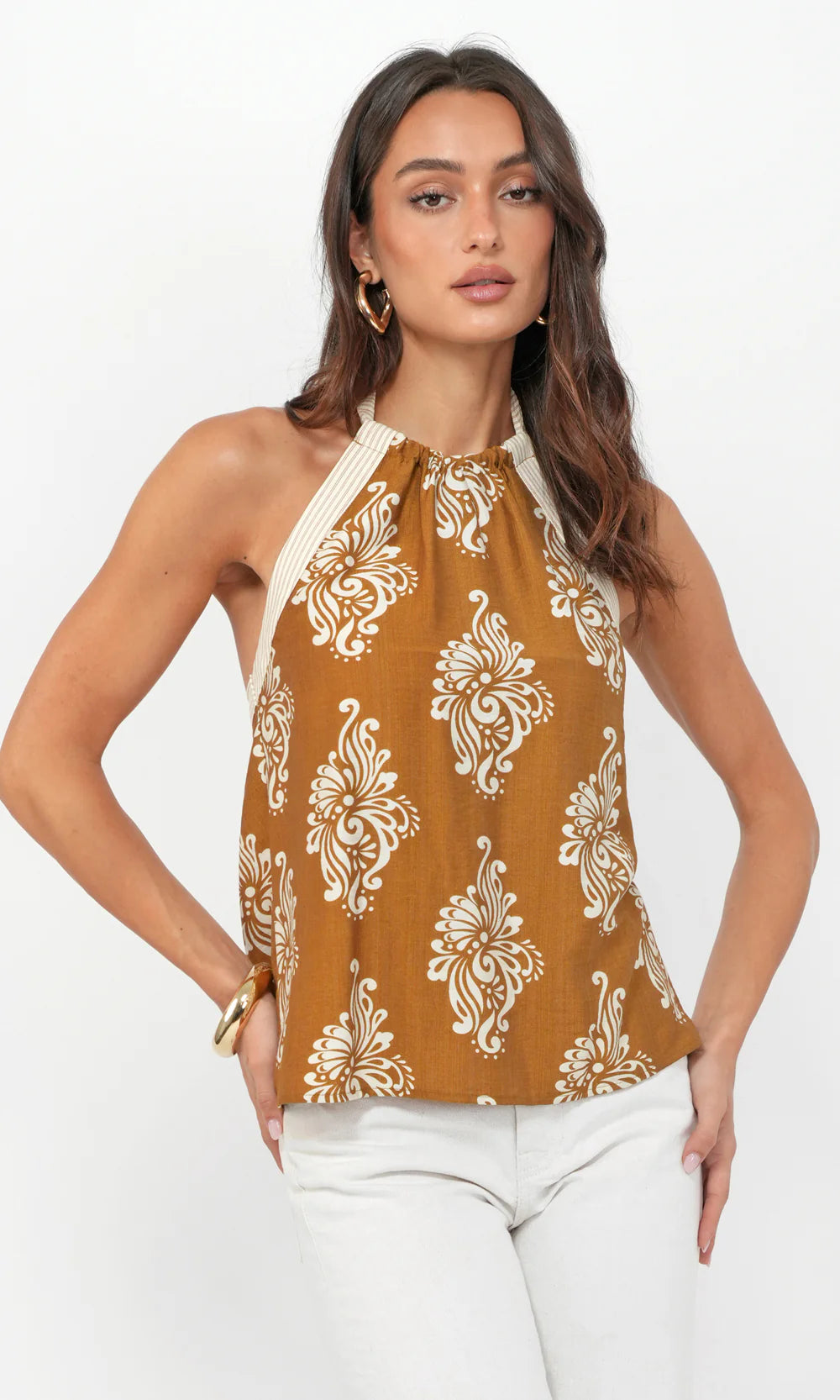 Lexie Print Halter Top