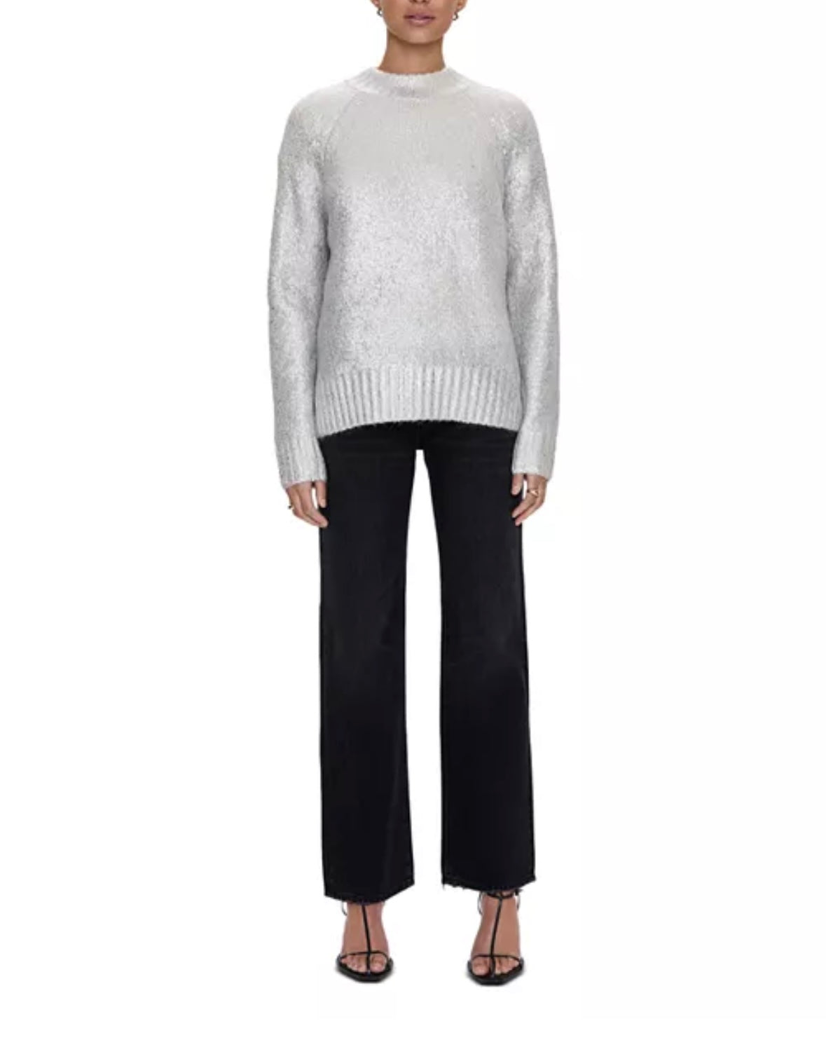 Cassie Super High Rise Straight Leg Jeans in Stormy