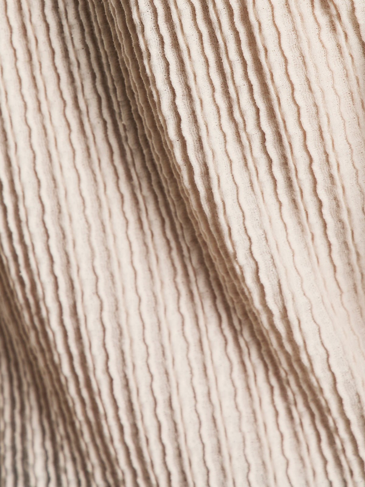 LONG SLEEVE BOATNECK TEXTURED TOP PINK MILK