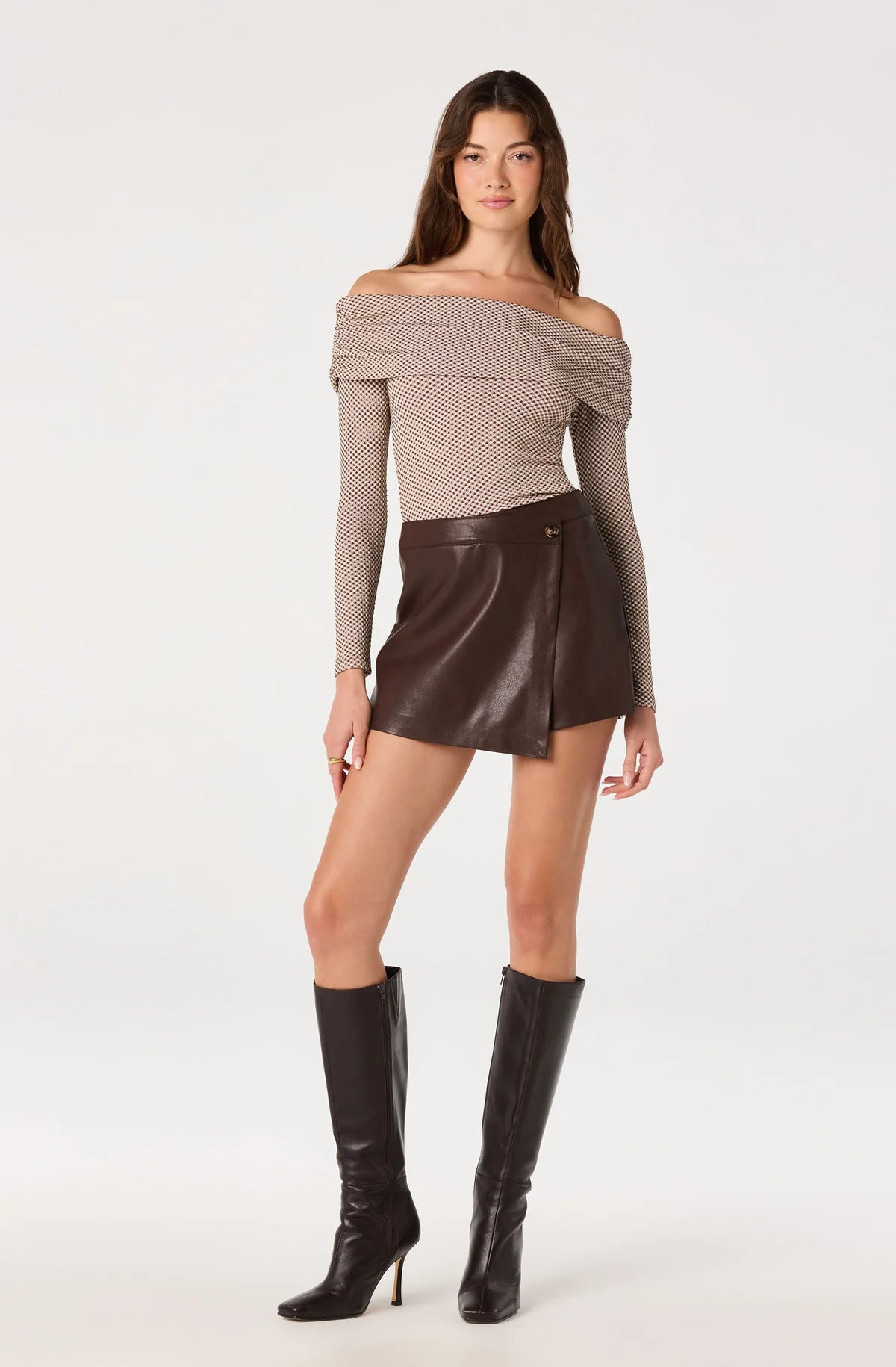 Diamante Off-Shoulder Top