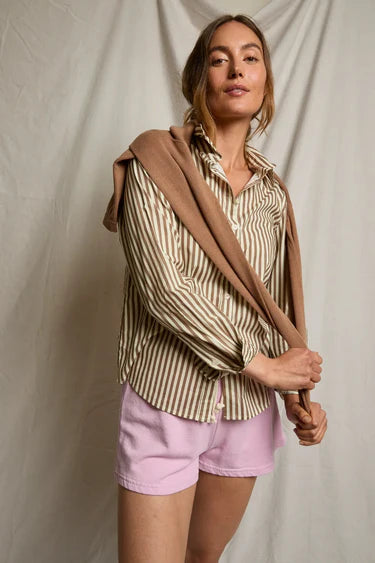 gisele
poplin long sleeve button up