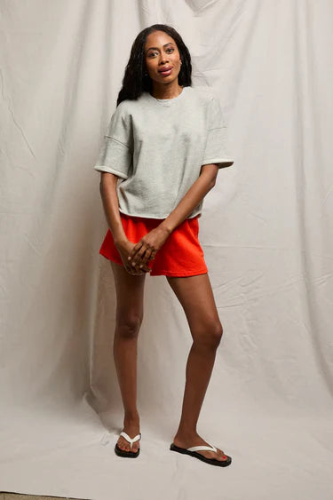 ezra
french terry short sleeve sweatshirt