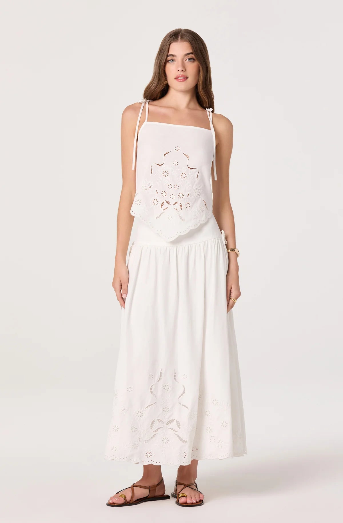 Stevie Embroidered Tank Top