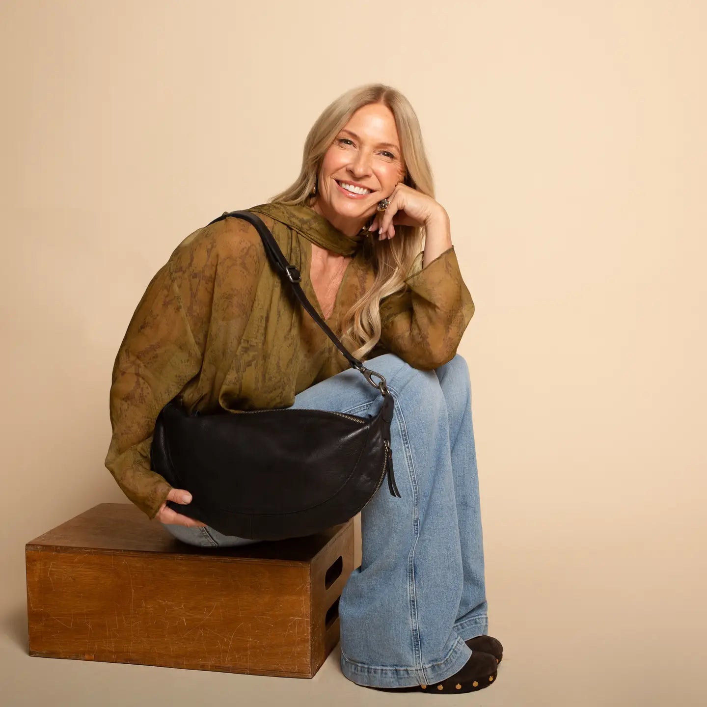 Callie Handcrafted Leather Sling/Crossbody Bags