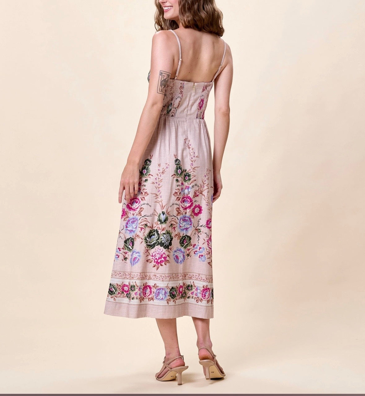 TRINA ANKLE DRESS | SILVA