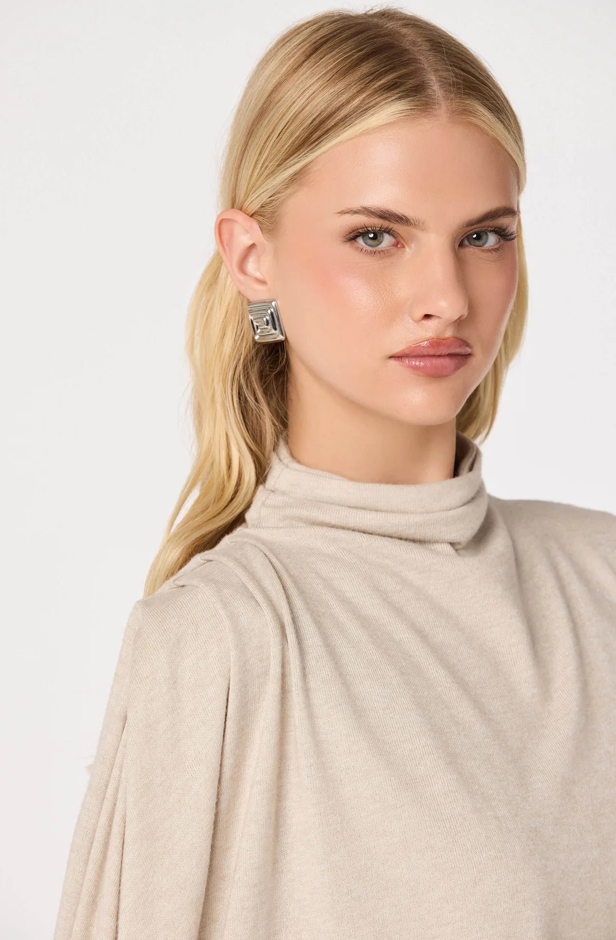 Jailene Asymmetric Cape Top