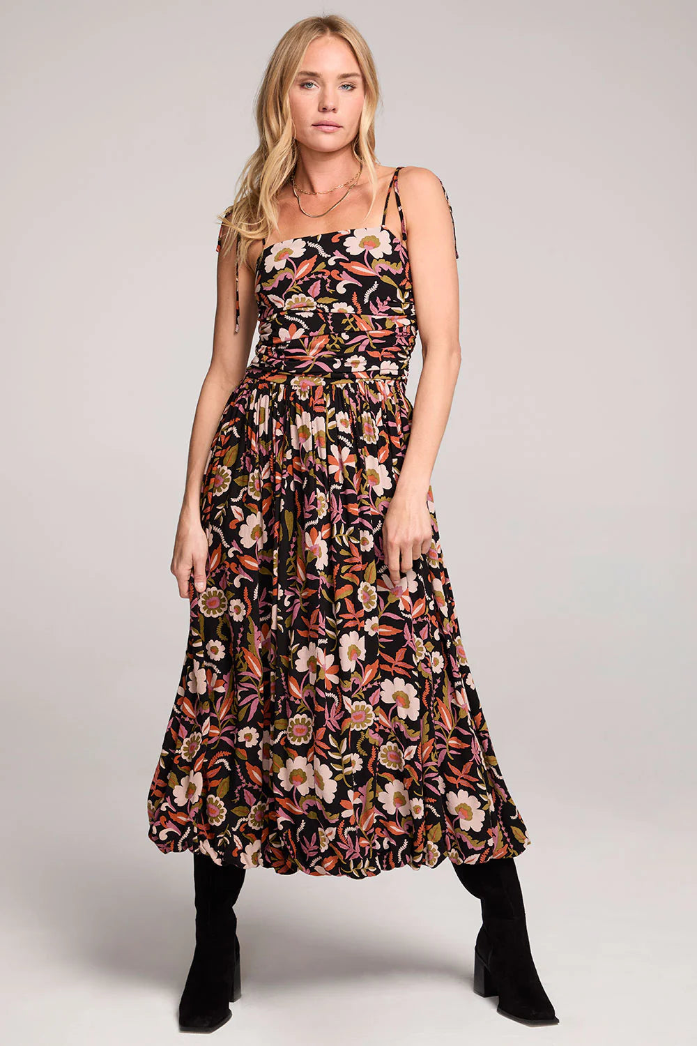 CALYSTA MIDI DRESS