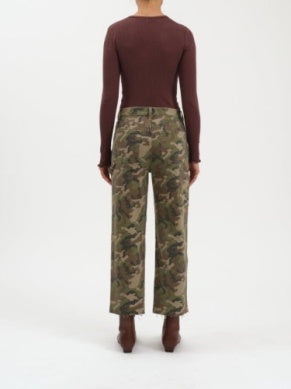 Sundaze Camo Cropped Denim