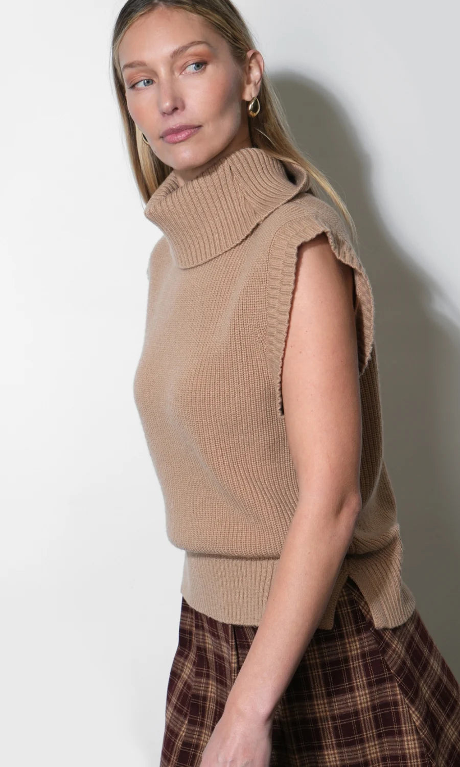 Charlotte Loose Funnel Neck Sweater
