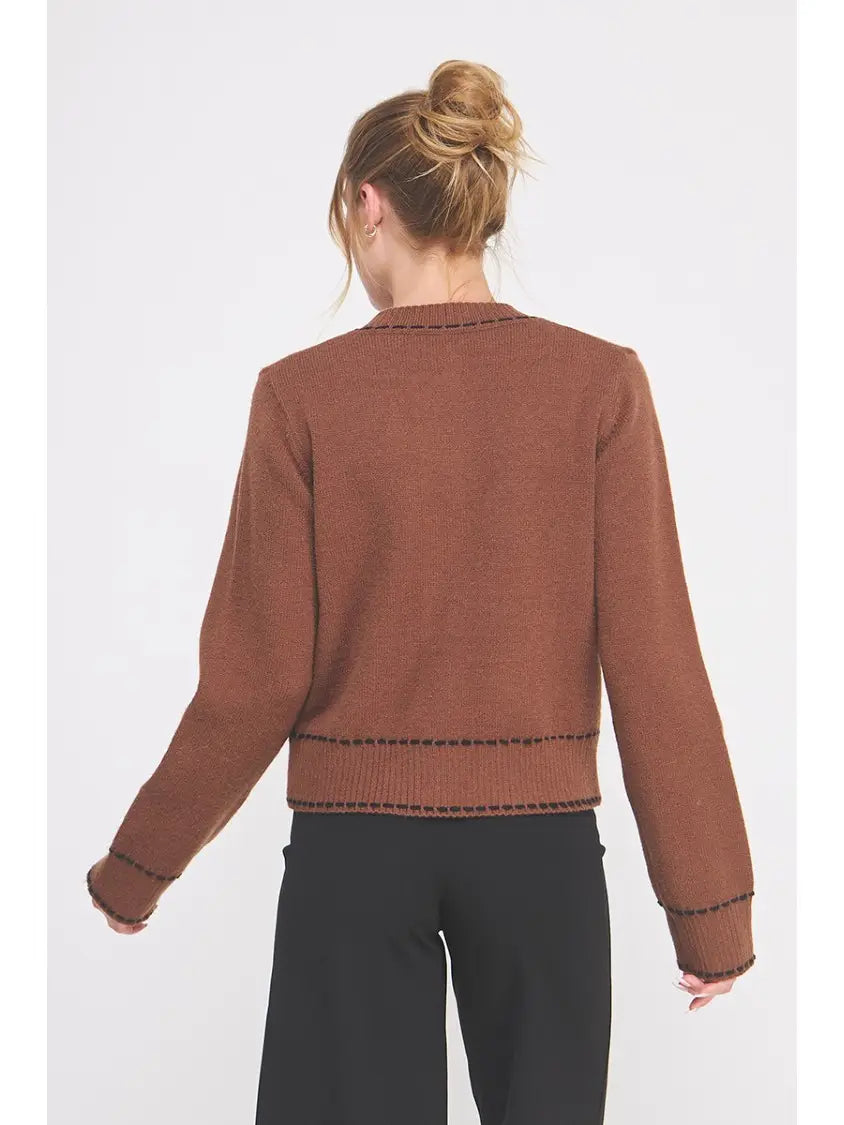 Stitch Detail Cardigan