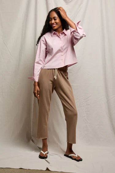 jamaica
beach fleece capri pant