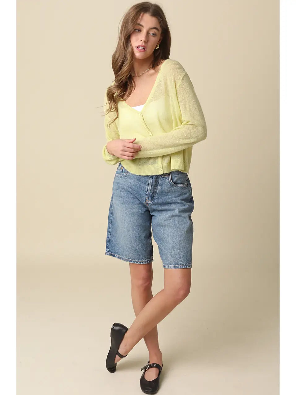 Payten Sheer Lightweight Cardigan