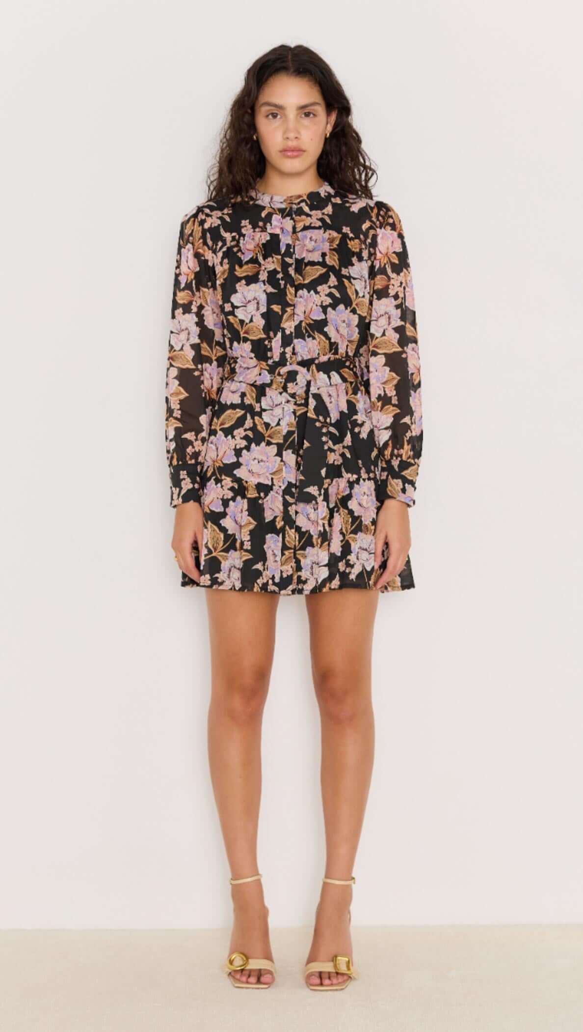 WILLOW BELTED MINI DRESS