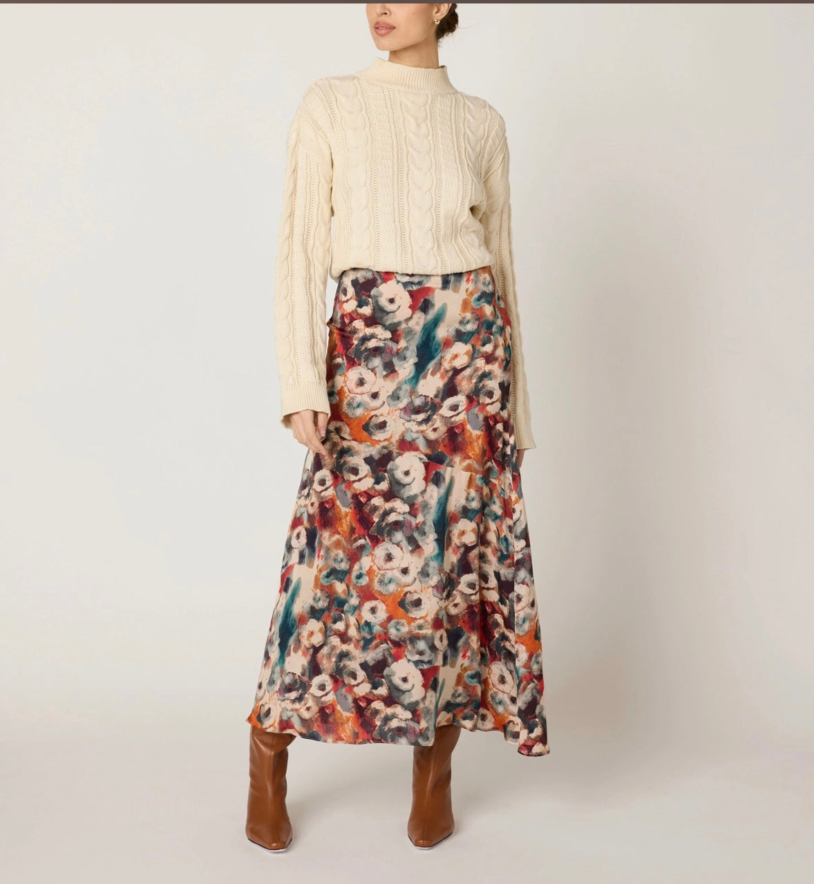 MARIA ANKLE SKIRT | TAMAYO