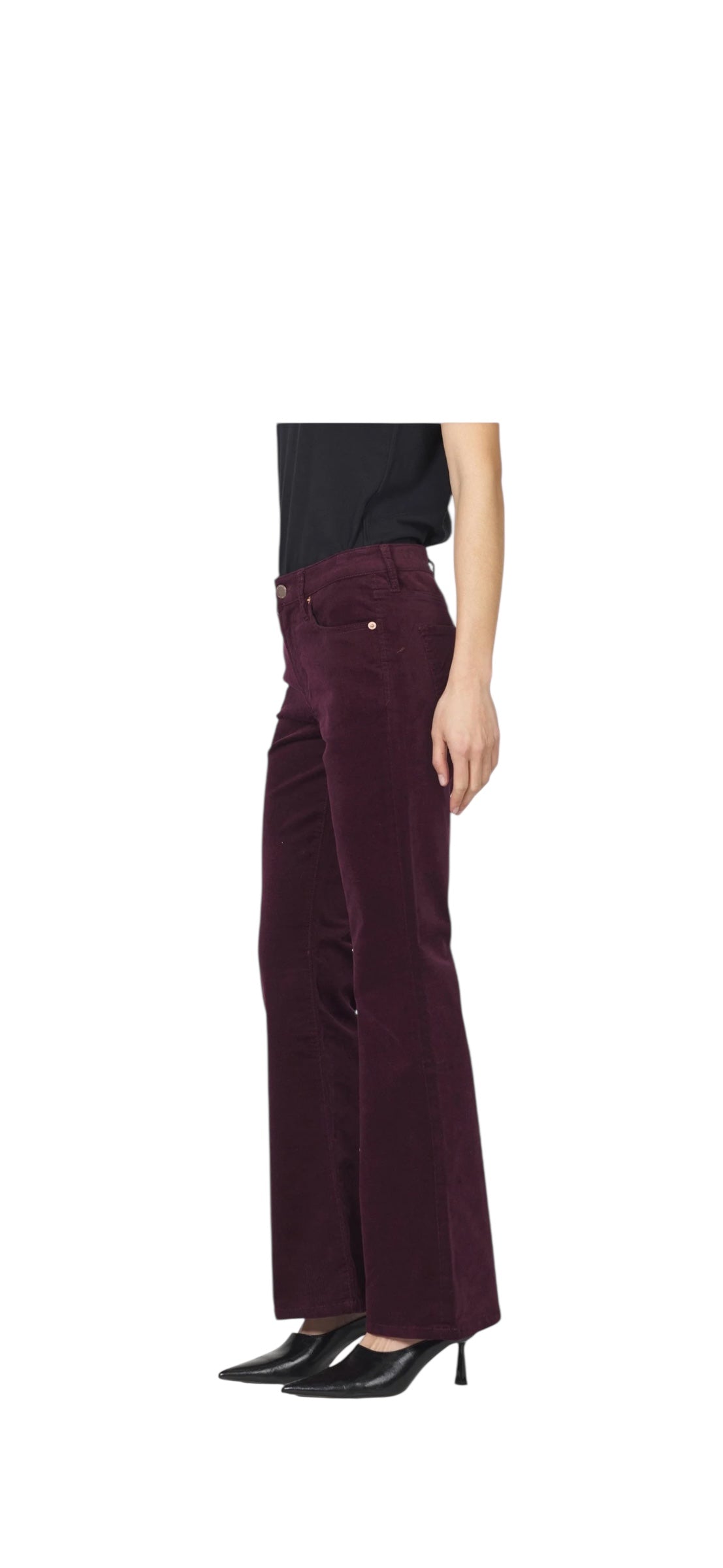 ROSA FLARE PANT VELVET