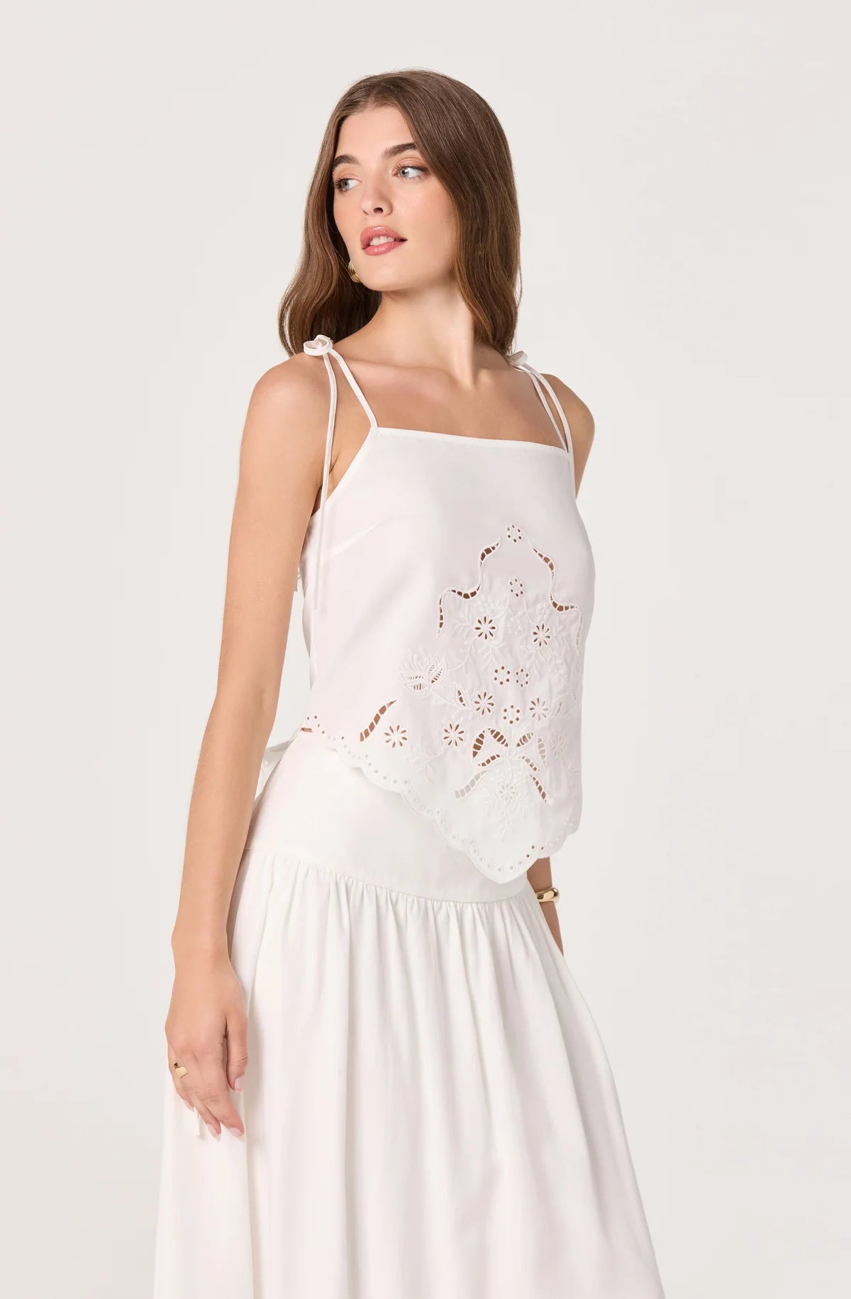 Stevie Embroidered Tank Top
