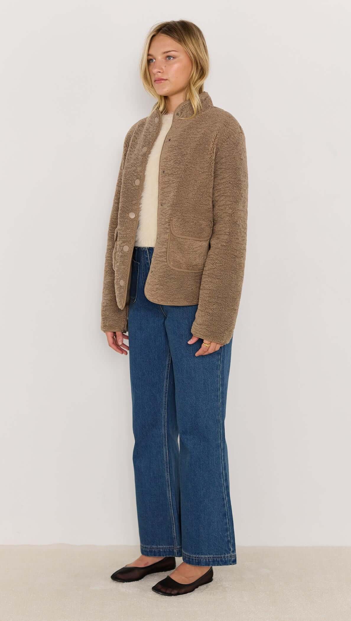 EMMA SHERPA JACKET