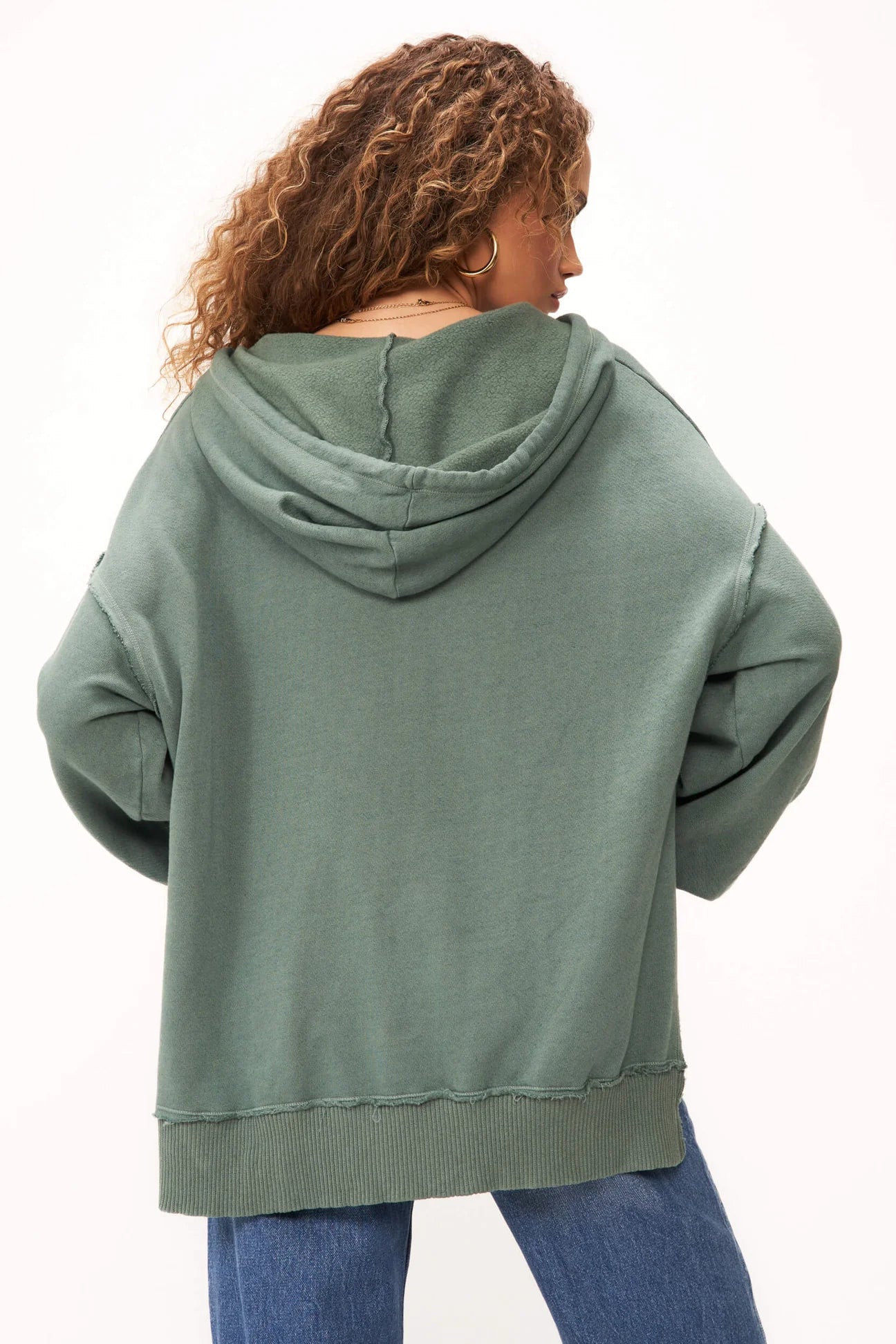 DIXSON RELAXED HOODIE - STILL WATER