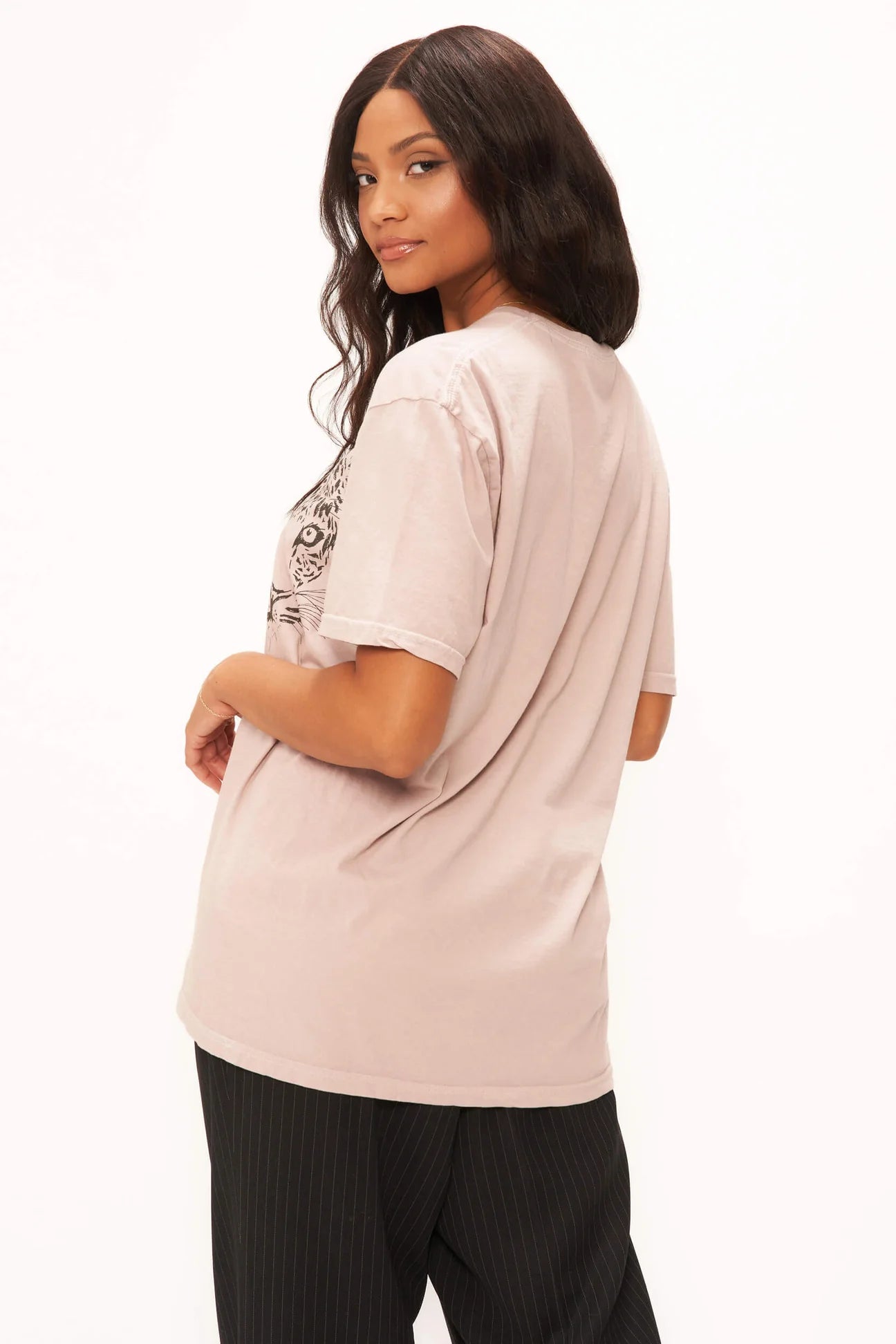 BIG CATS RELAXED TEE - AUTUMN MINK