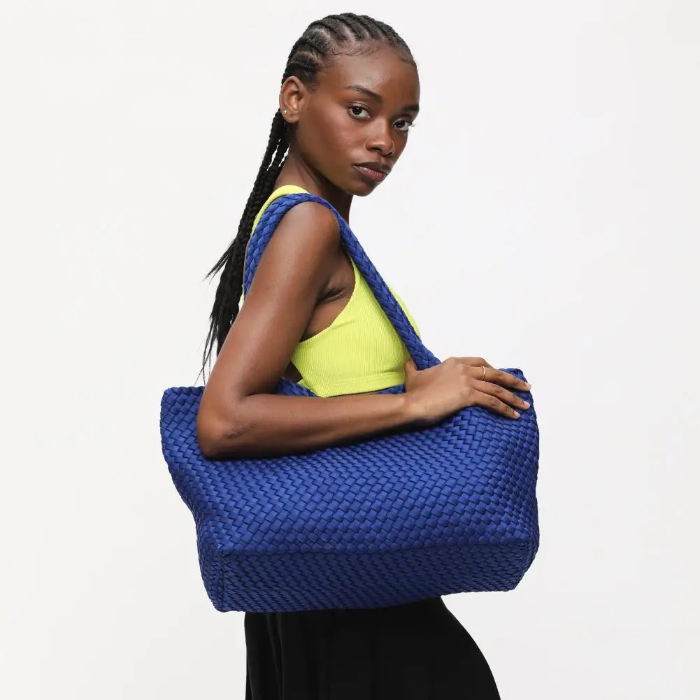 Sky's the Limit - Large Woven Neoprene Tote