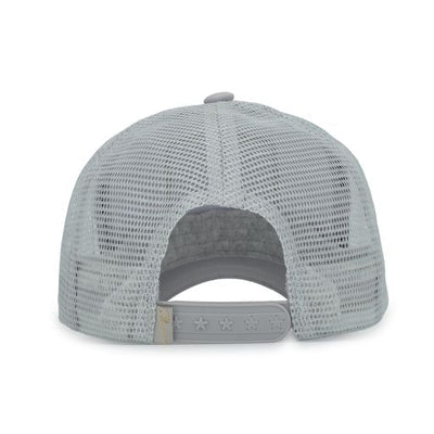 Grey Snakeskin Trucker Hat