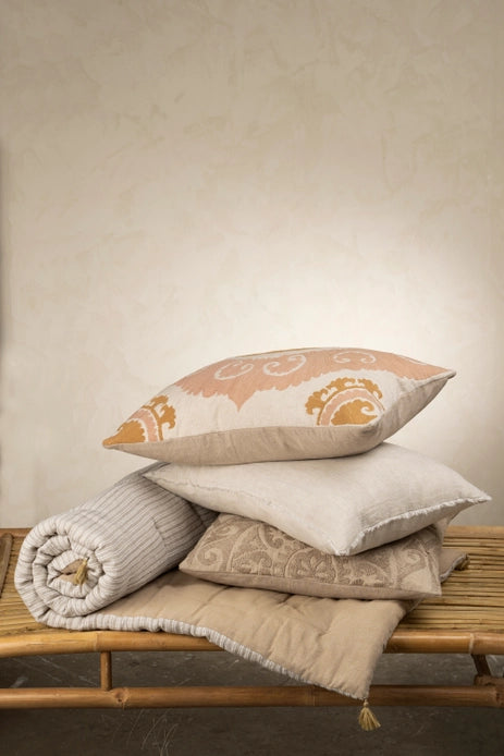 16x24 Linen Suzani Pillow